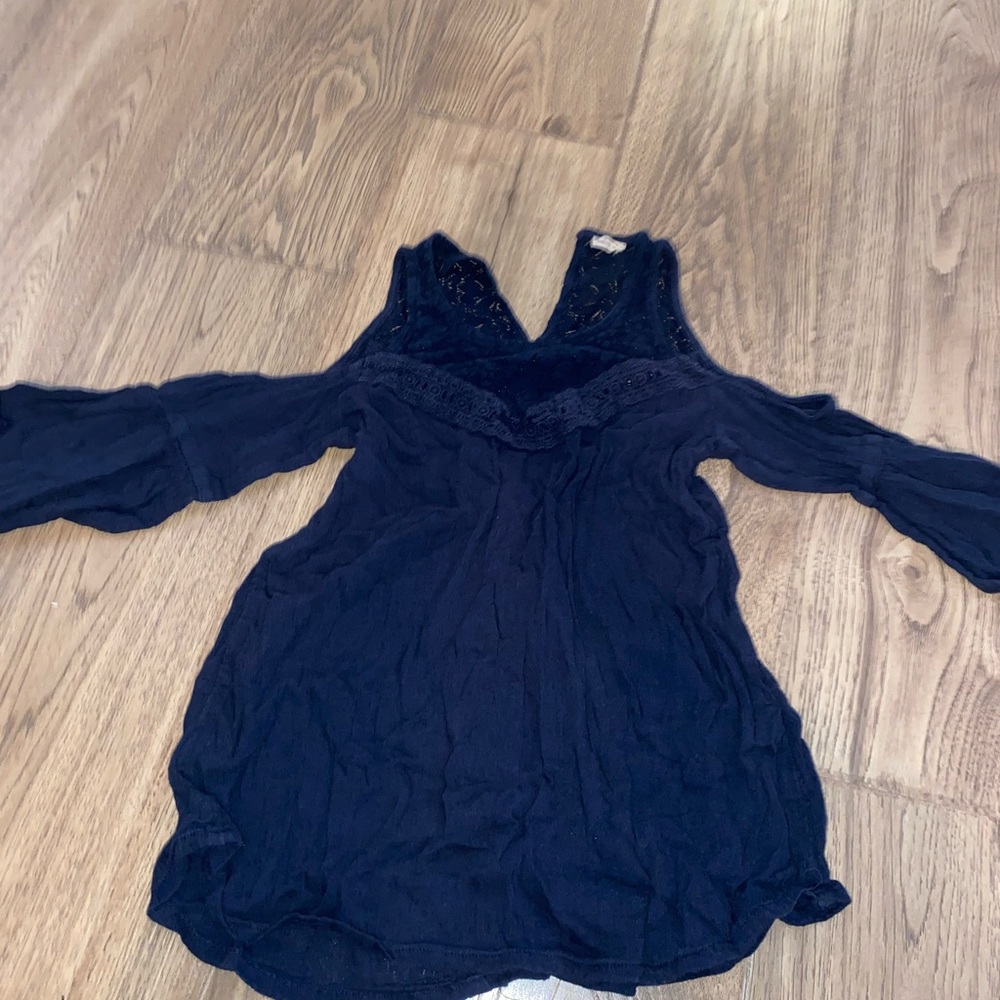 Hollister, navy blue, size xs